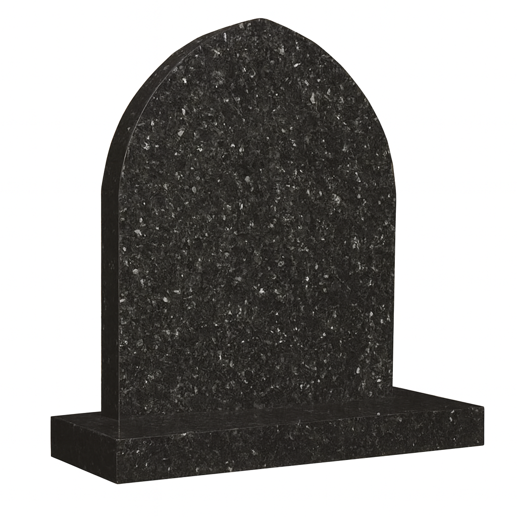 Grace Gothic Arch Headstone | MM006