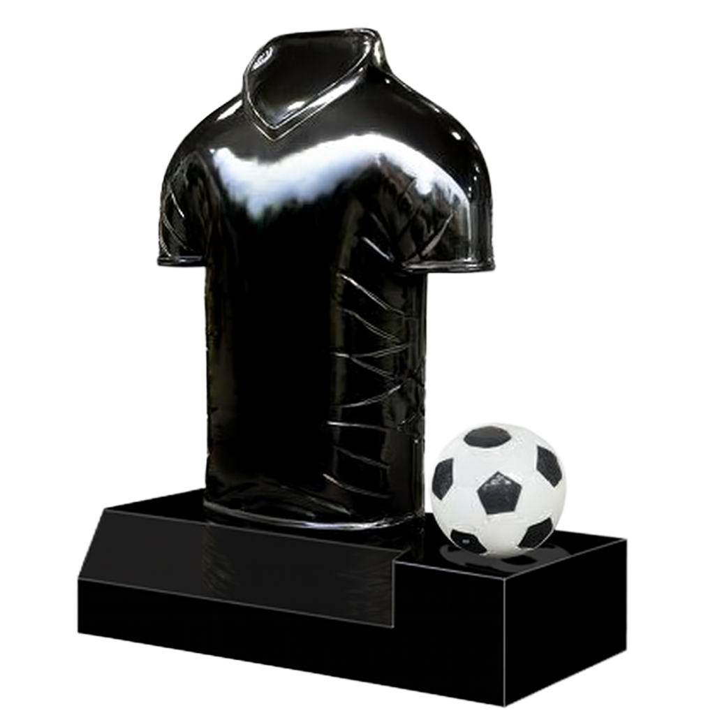 Victory Jersey Football Shirt Headstone | MM059