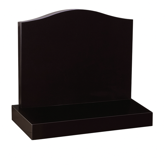 Classic Ogee Cremation Headstone 17 x 20 x 3 inch - Fully Customisable