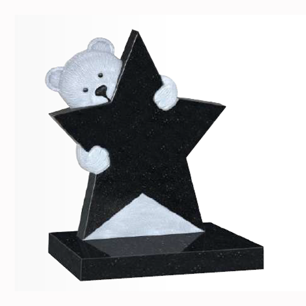 Stellibear Children's Teddy Bear & Star Headstone | MM192