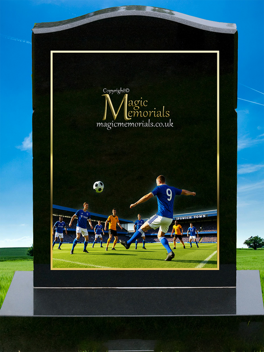 Football-headstone-magic-memorials