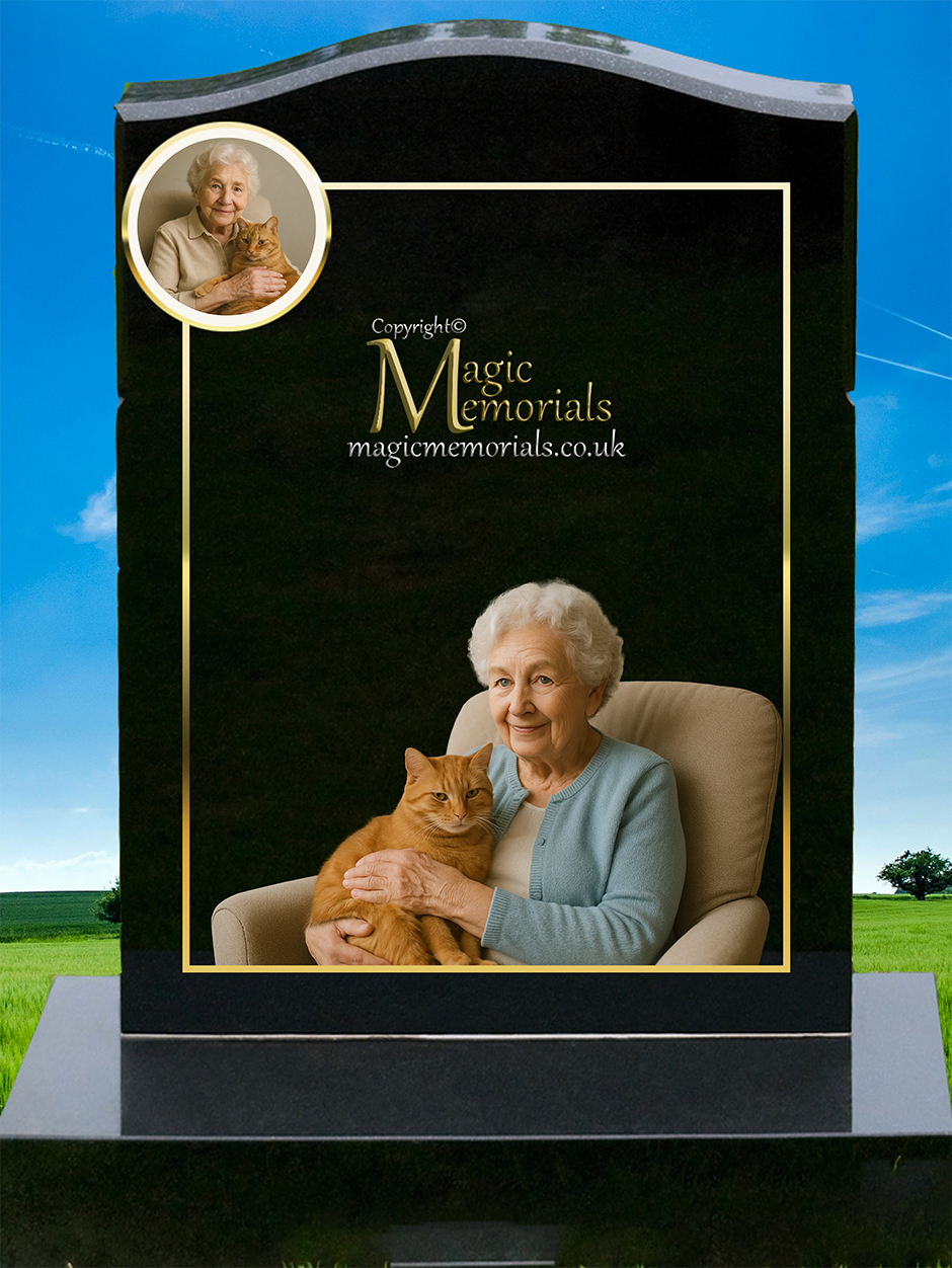 Cat Lover Memorial Headstones