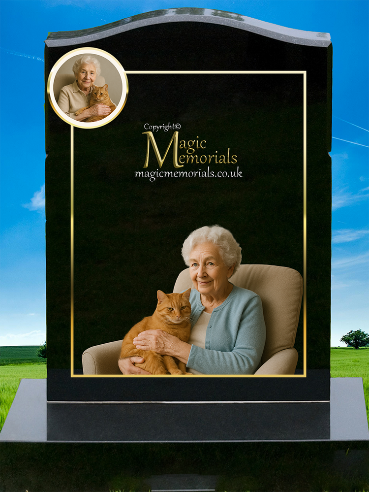 Cat Lover Memorial Headstones