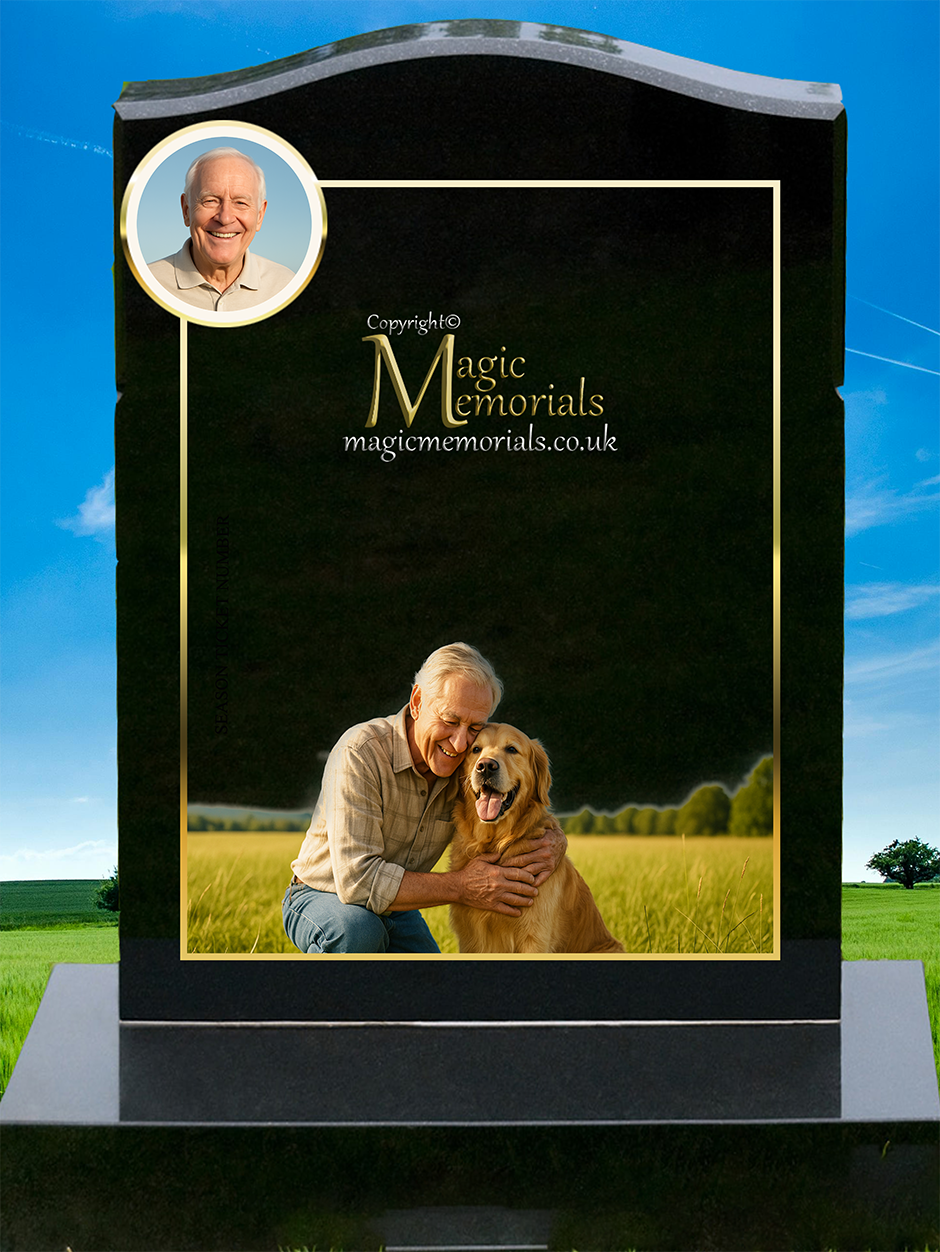 Dog Lover Memorial Headstones