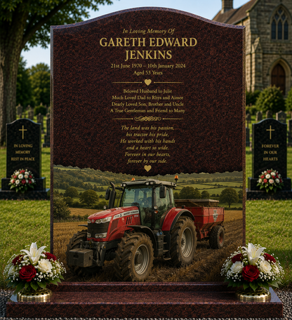 Tractor & Farming Vehicle Memorials
