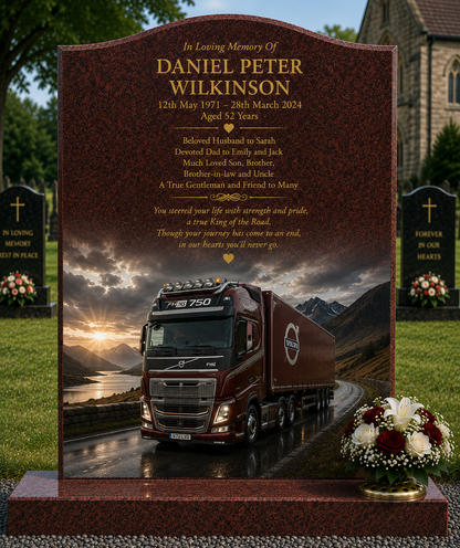 HGV & Lorry Memorial Headstones