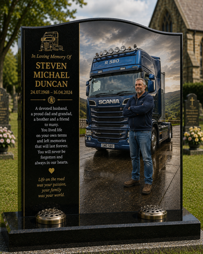 HGV & Lorry Memorial Headstones