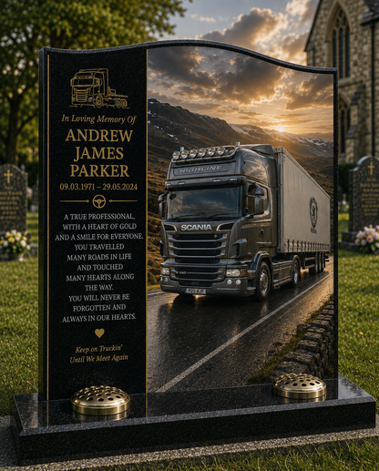 HGV & Lorry Memorial Headstones