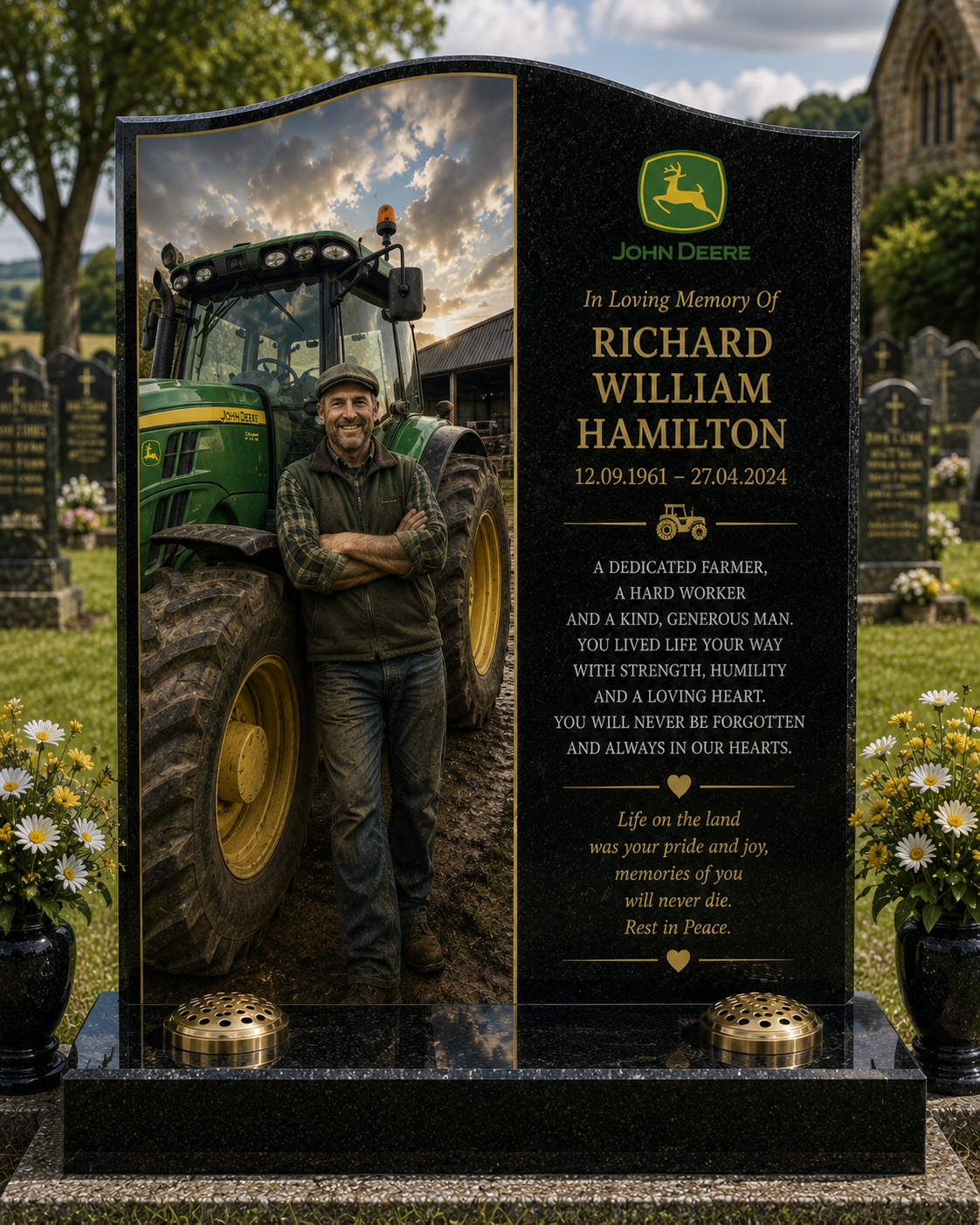 Tractor & Farming Vehicle Memorials