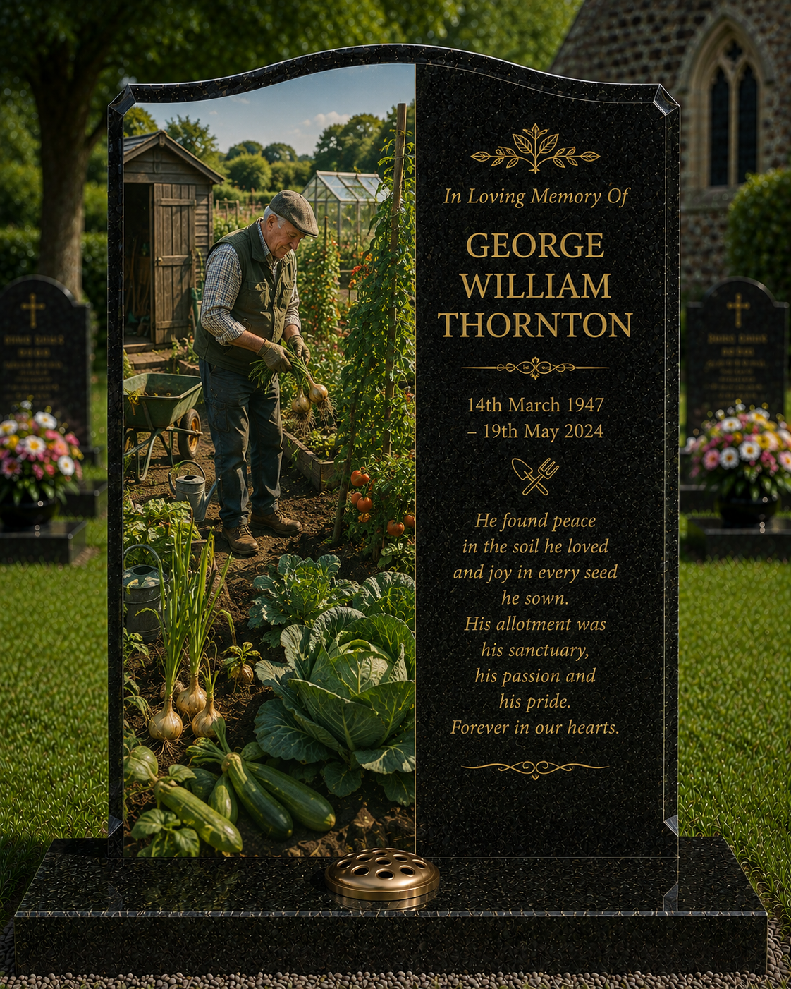 Allotment & Vegetable Garden Memorials