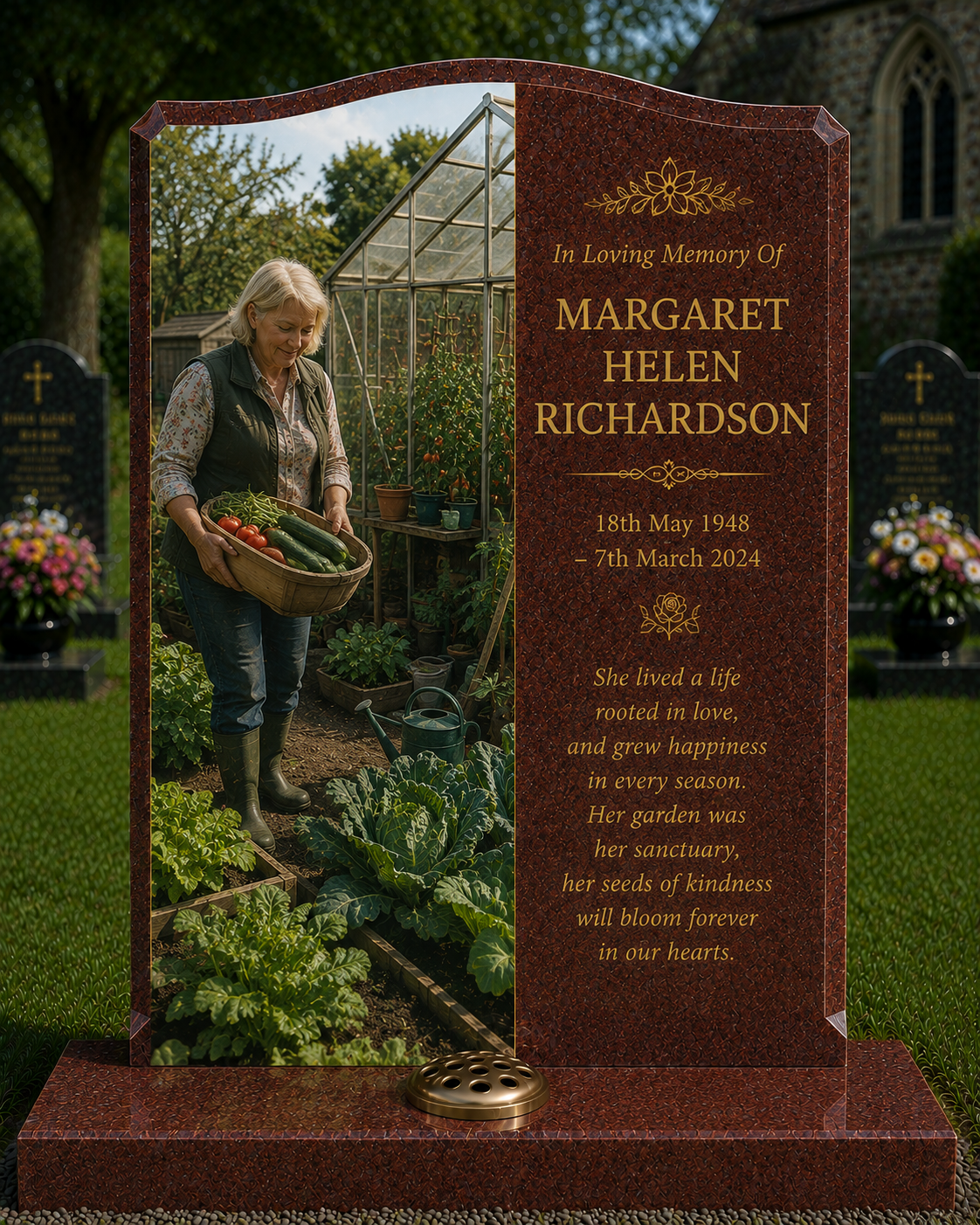 Allotment & Vegetable Garden Memorials