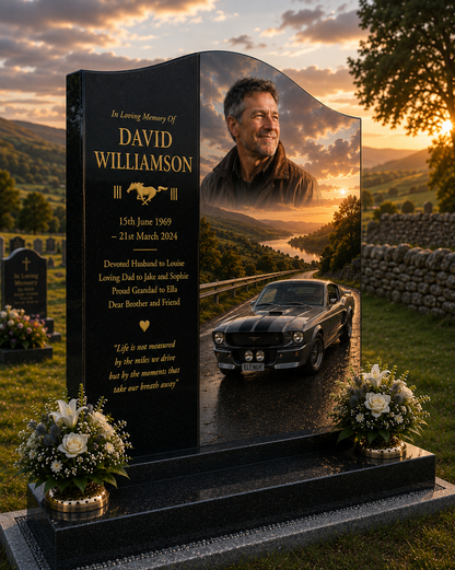 Land Rover & 4x4 Memorial Headstones