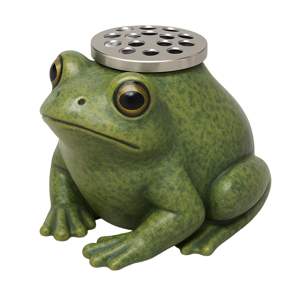 Frog Memorial Vase | MM225