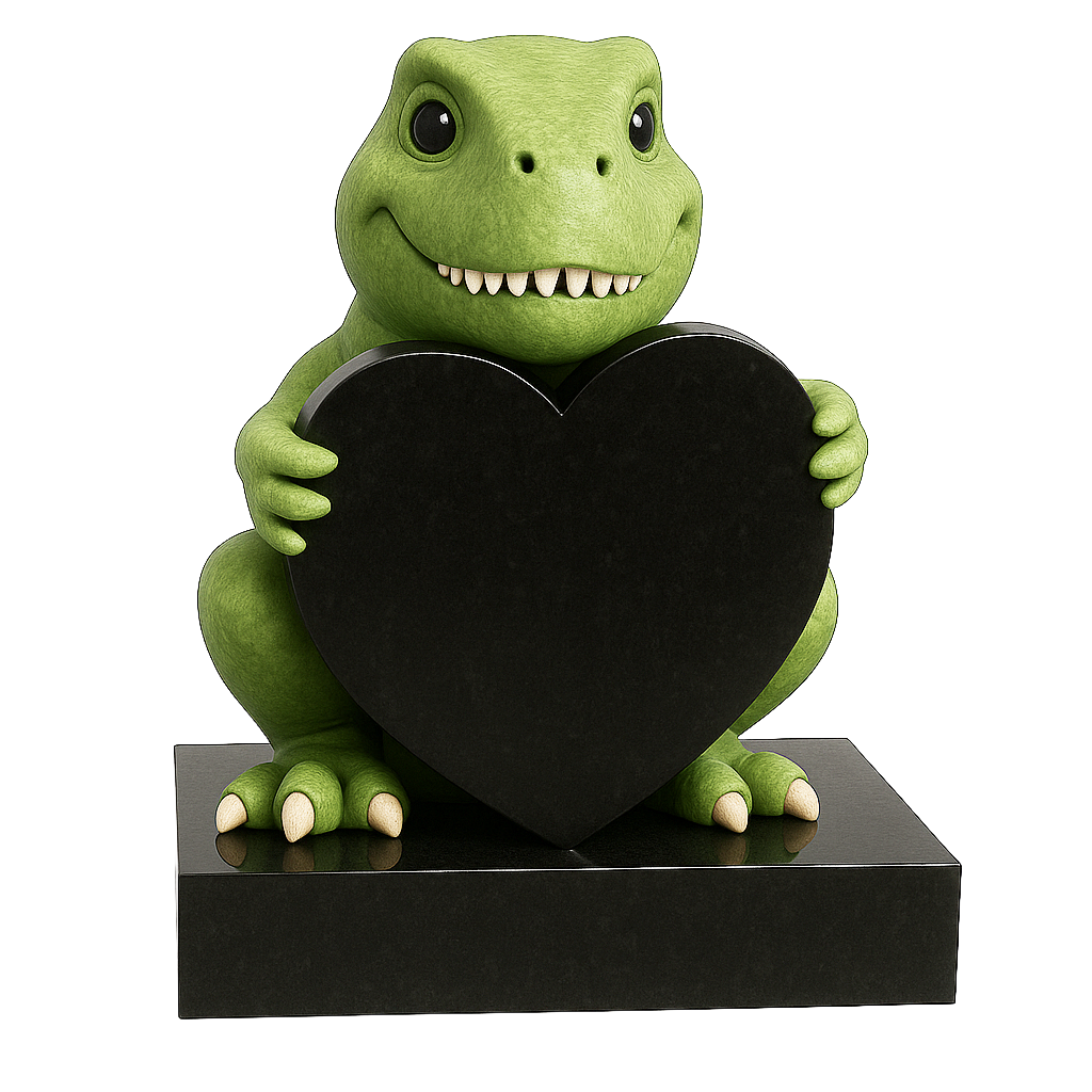T-rex Heart Children's Memorial | MM247