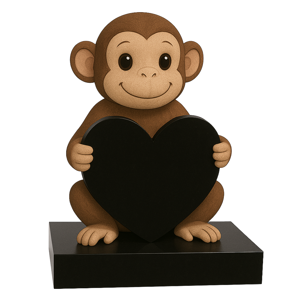 Monkey Heart Children's Memorial | MM248