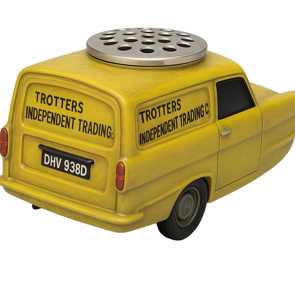 Trotters Van Memorial Vase | MM222