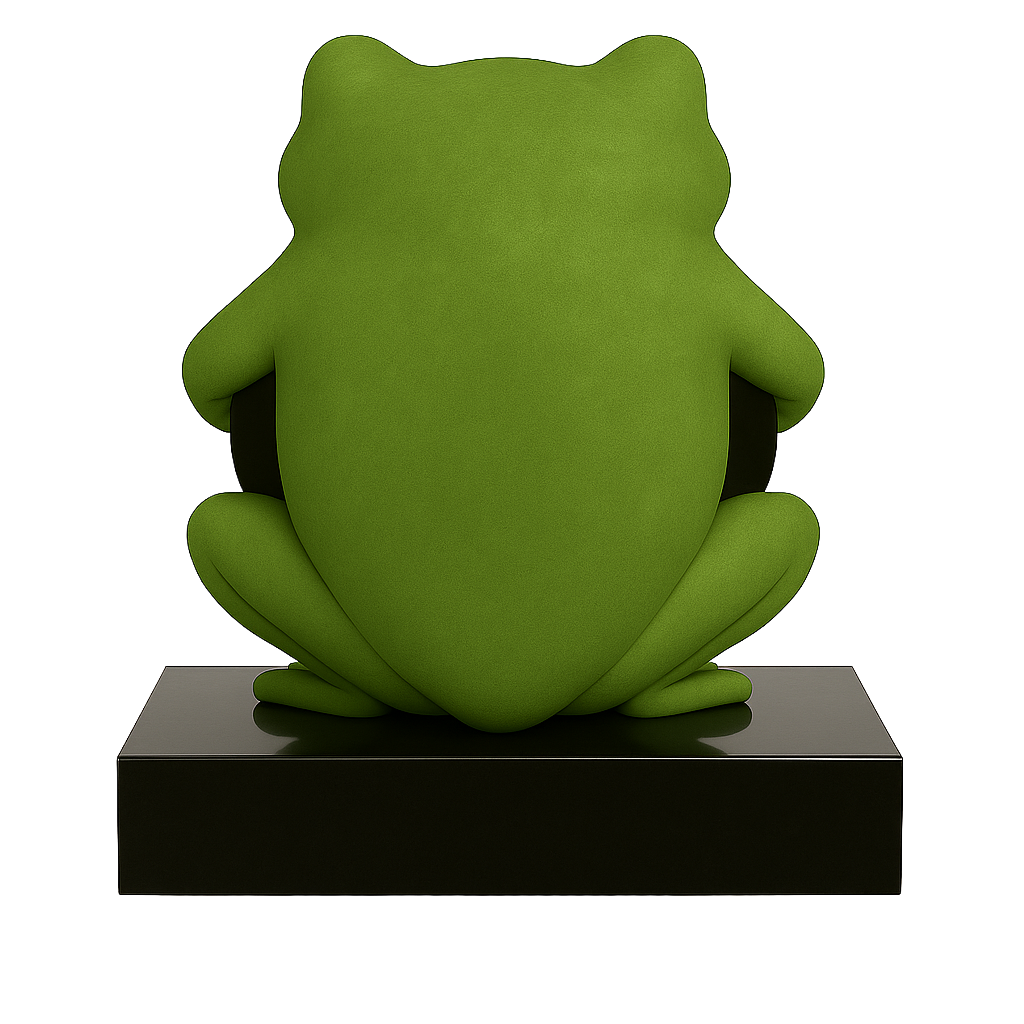 Frog Heart Children's Memorial | MM242
