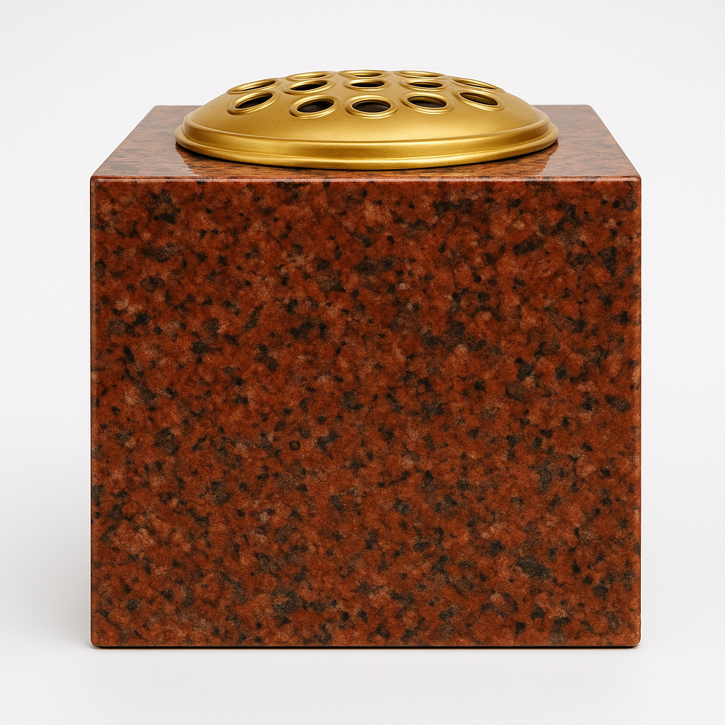 Photo Panel Memorial Vase | MM227