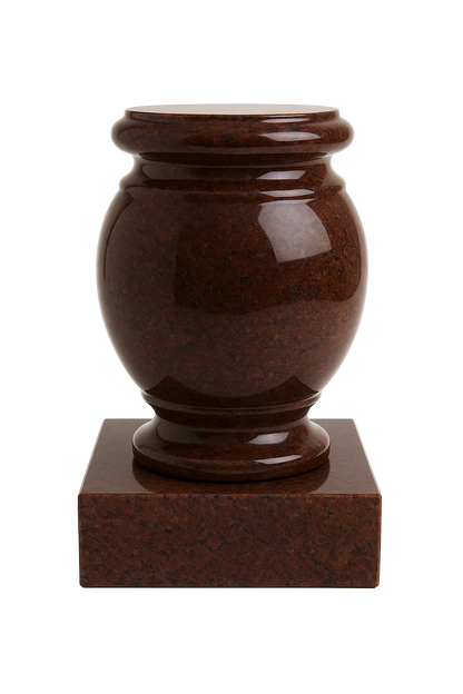 Globelle Globe Vase with Large Square Base | MM221