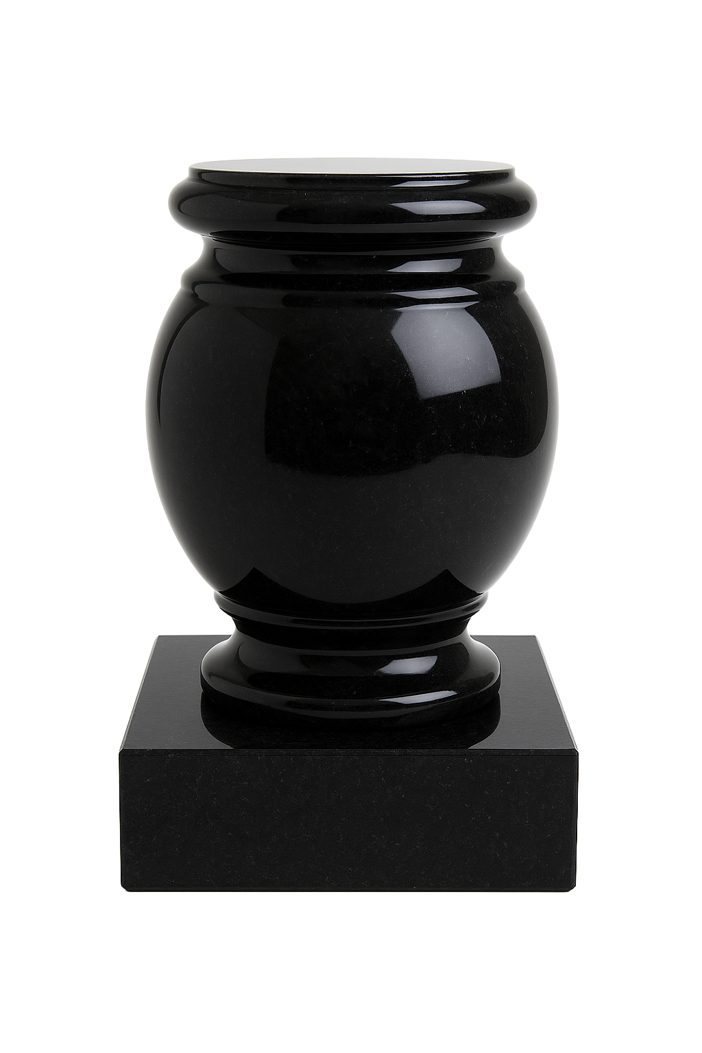 Globelle Globe Vase with Large Square Base | MM221