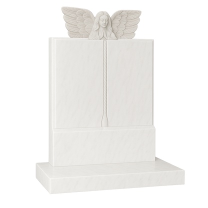 Celestara Angel & Open Book Headstone | MM079