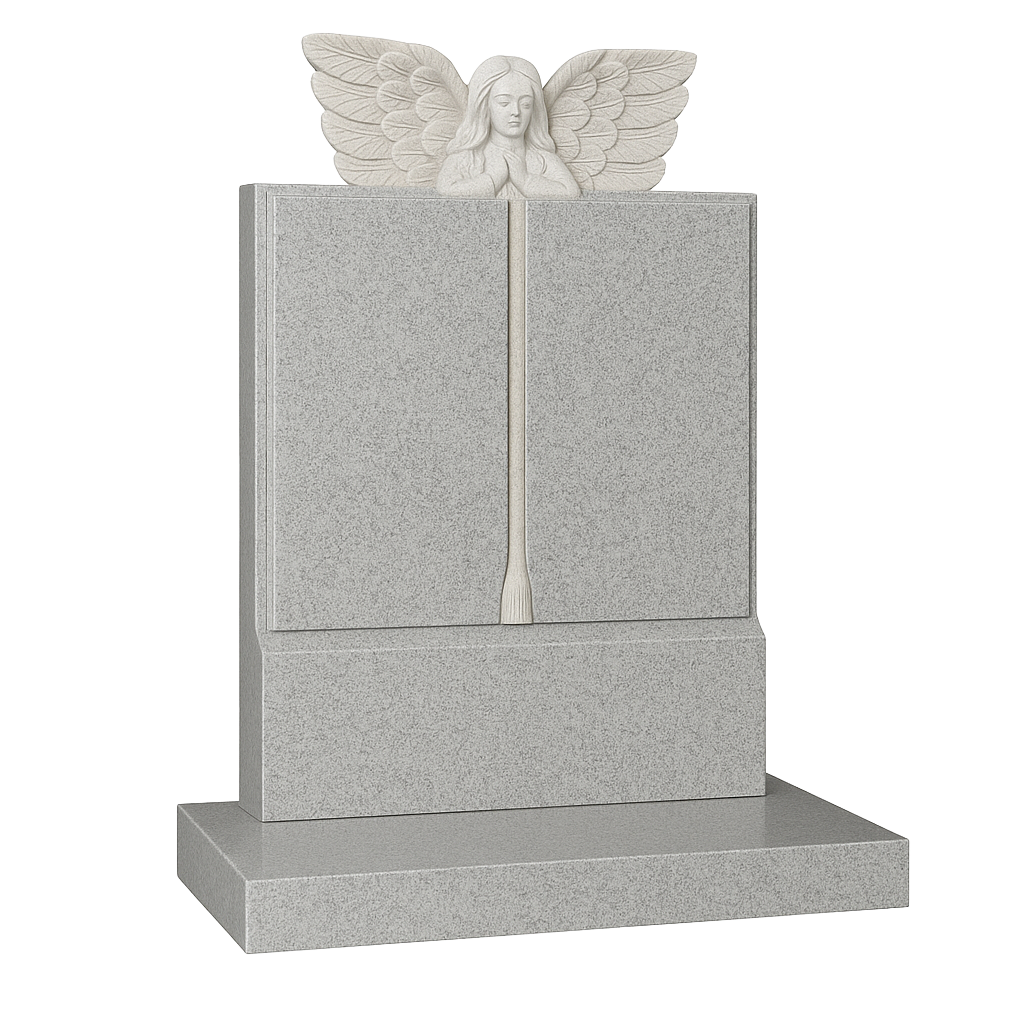 Celestara Angel & Open Book Headstone | MM079