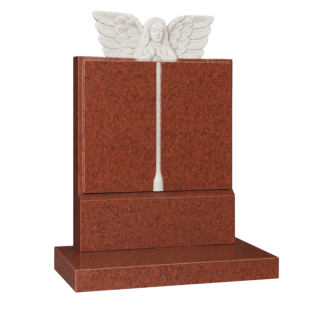 Celestara Angel & Open Book Headstone | MM079