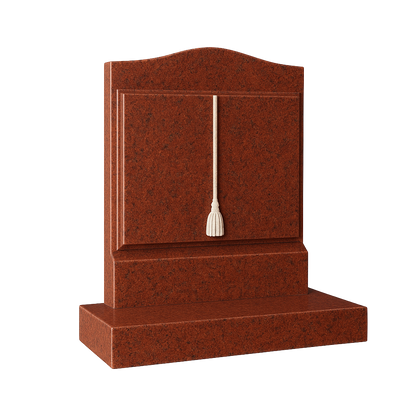 Novelle Ogee Top Book Headstone with Cord & Tassel | MM080