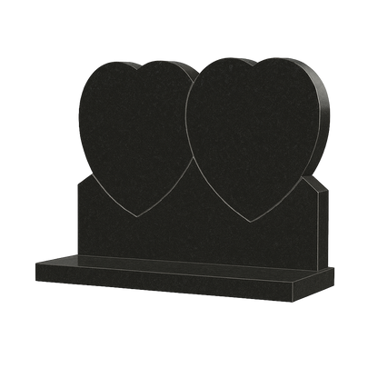 Duovia Double Heart Headstone | MM085