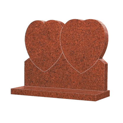 Duovia Double Heart Headstone | MM085