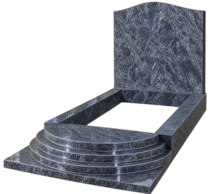 Roundell Stepped Rounded Kerb Set Memorial | MM138