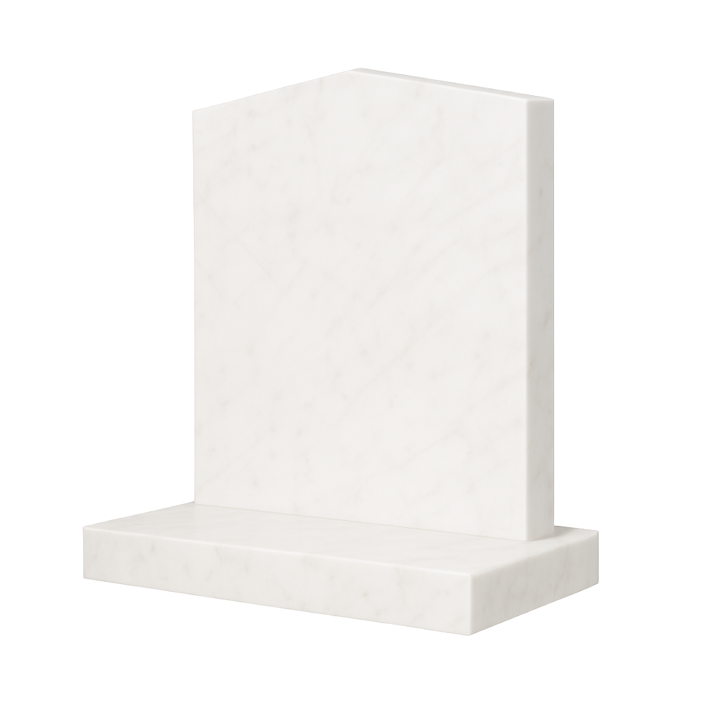 Radiance Peon Top Headstone | MM009