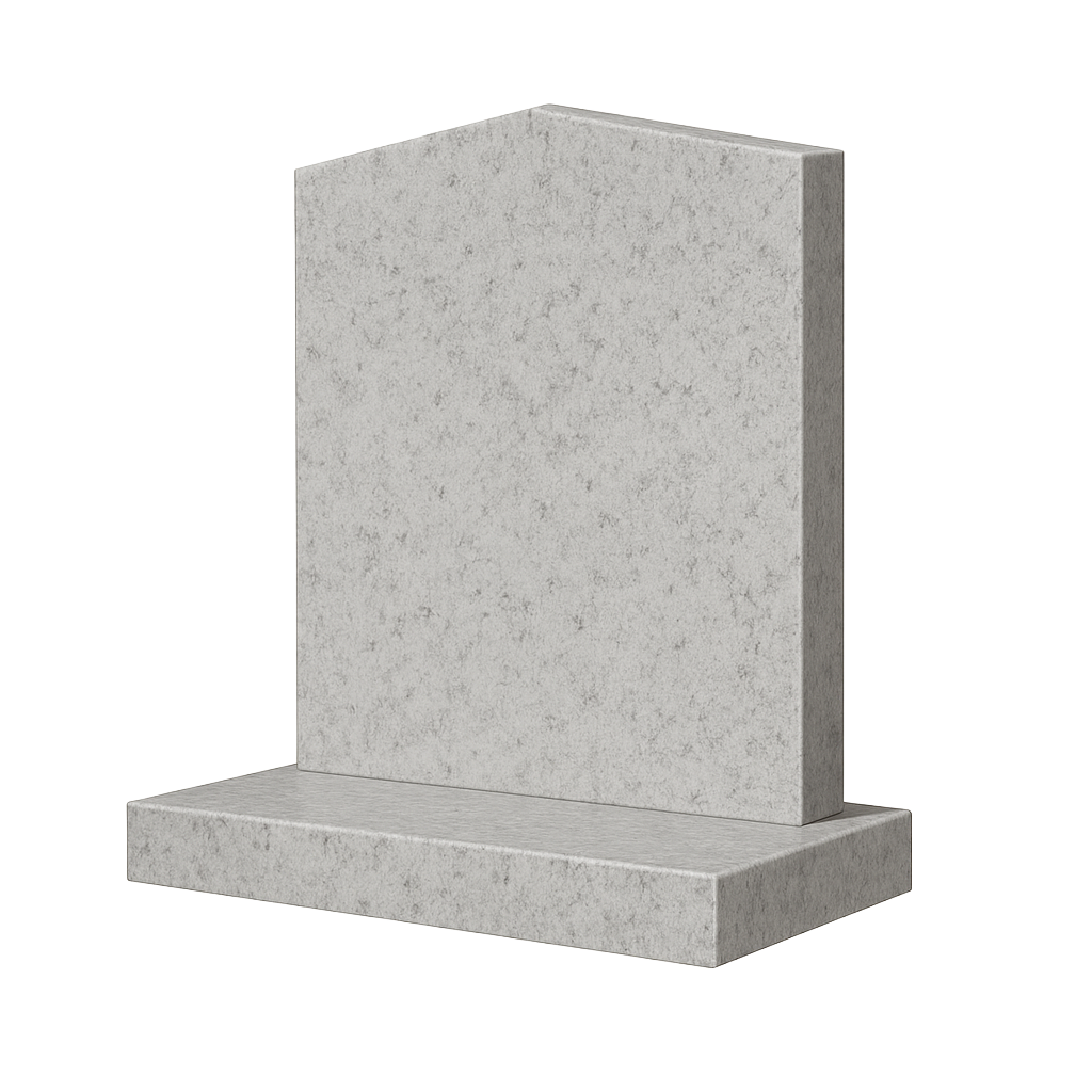 Radiance Peon Top Headstone | MM009