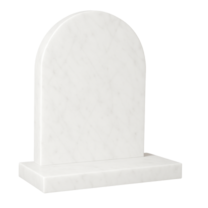 Amara Round Top Headstone | MM010