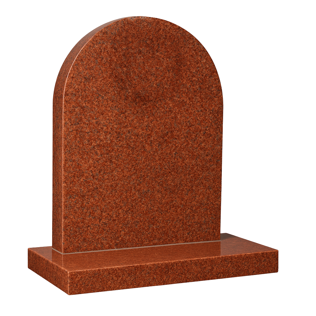 Amara Round Top Headstone | MM010