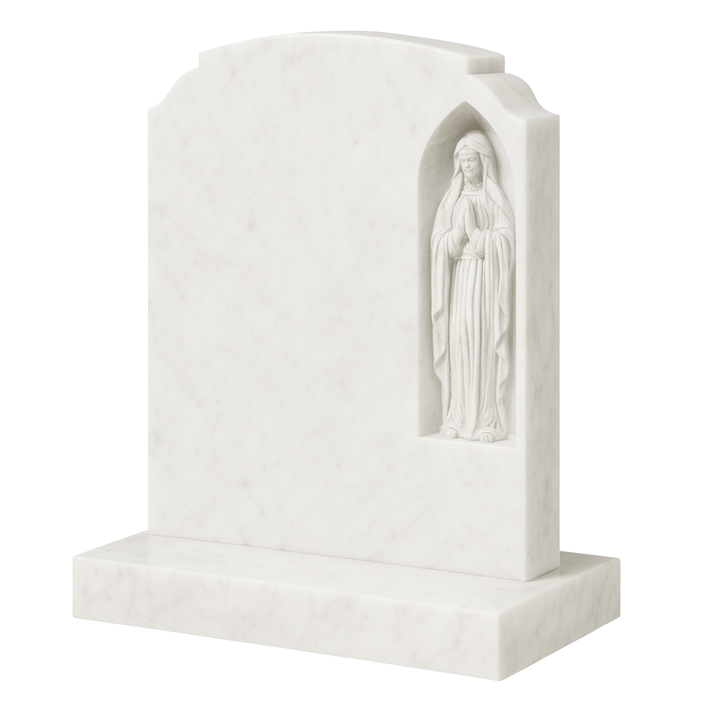 Sanctuary Our Lady of Lourdes Headstone | MM011