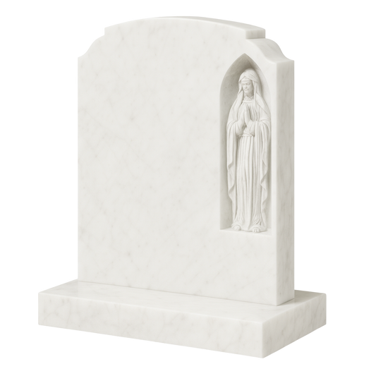 Sanctuary Our Lady of Lourdes Headstone | MM011