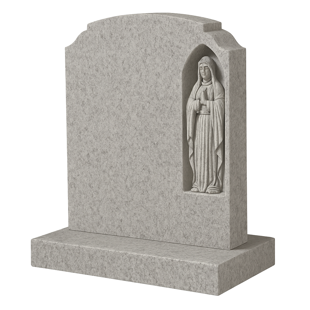 Sanctuary Our Lady of Lourdes Headstone | MM011