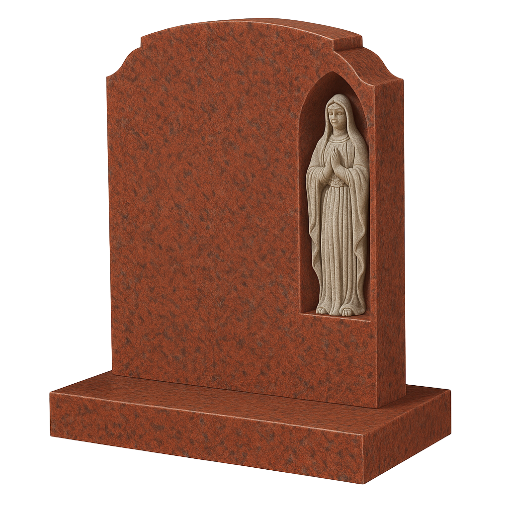 Sanctuary Our Lady of Lourdes Headstone | MM011