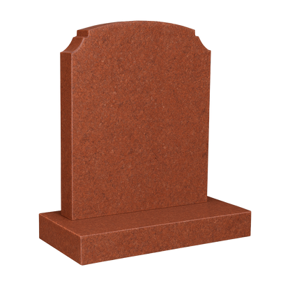 Heritage Camber Top Headstone with Check Shoulders | MM013