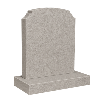 Heritage Camber Top Headstone with Check Shoulders | MM013
