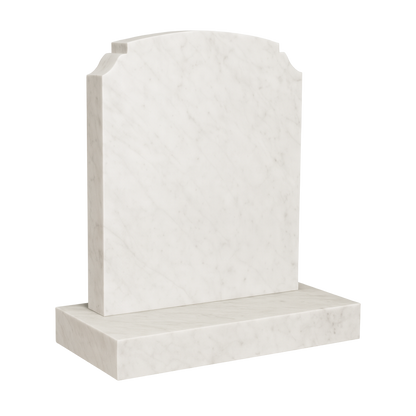 Heritage Camber Top Headstone with Check Shoulders | MM013