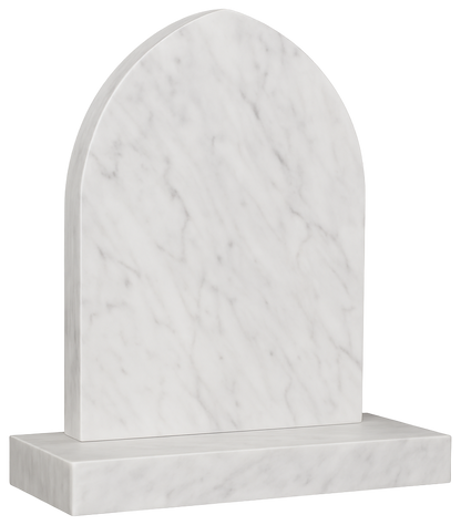 Grace Gothic Arch Headstone | MM006