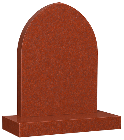 Grace Gothic Arch Headstone | MM006