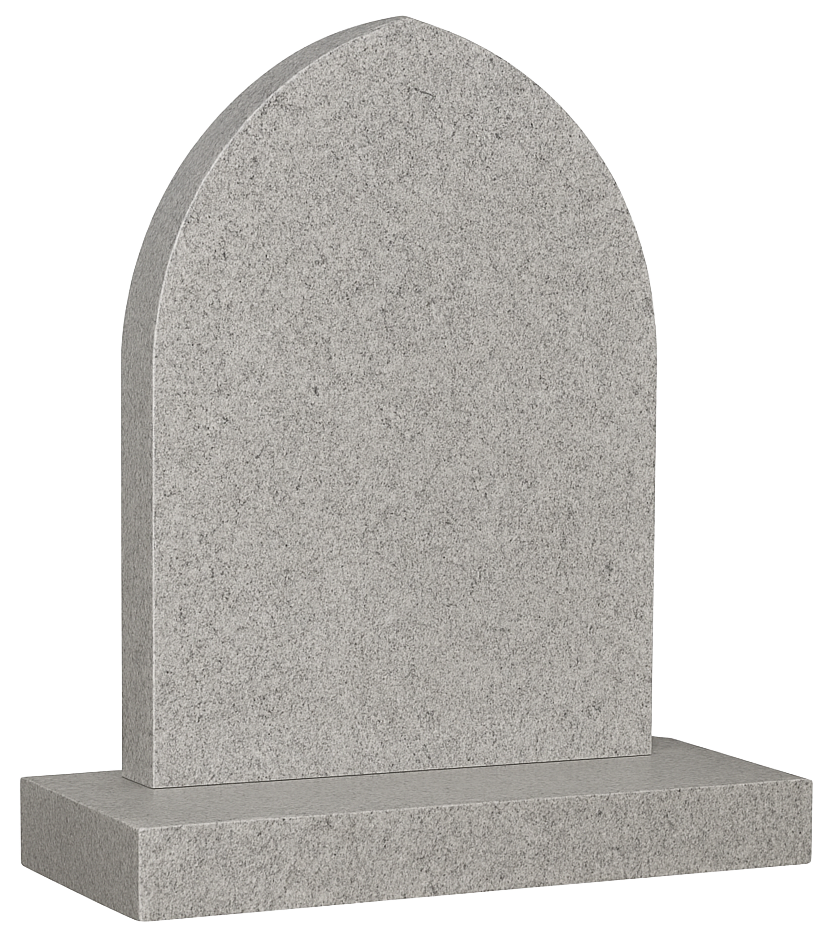 Grace Gothic Arch Headstone | MM006