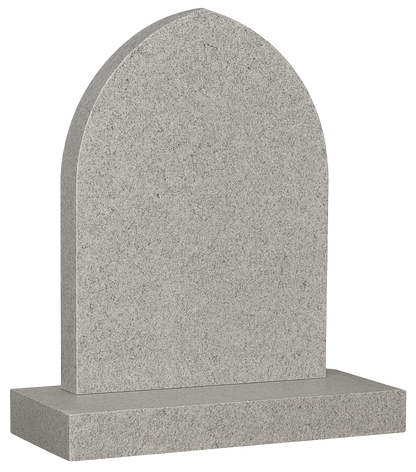 Grace Gothic Arch Headstone | MM006