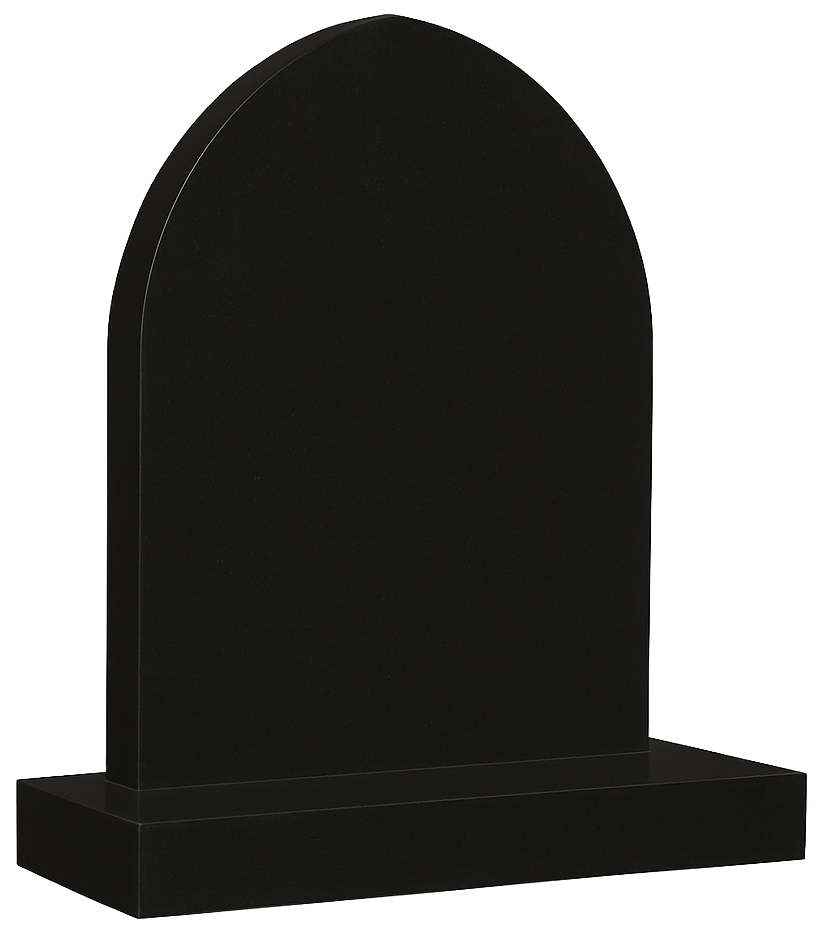 Grace Gothic Arch Headstone | MM006