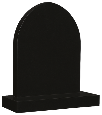 Grace Gothic Arch Headstone | MM006