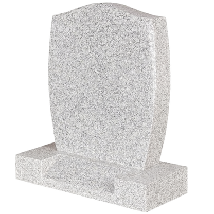 Encore Ogee Headstone with Barrelled Sides & Splayed Base | MM024