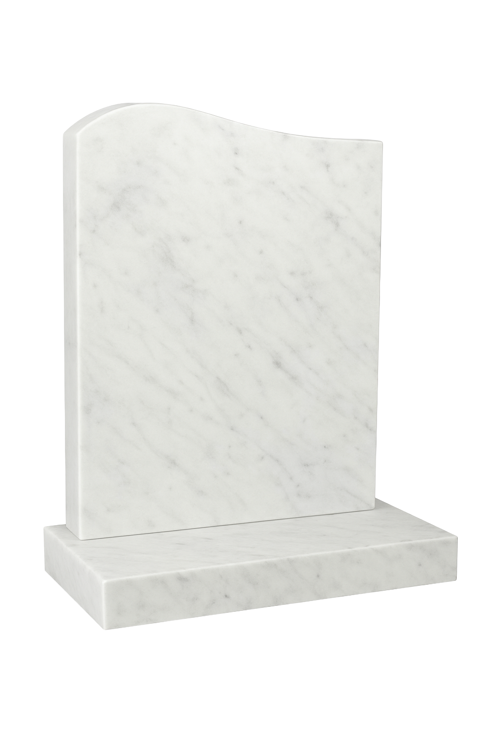 Serenity Half Ogee Headstone | MM015